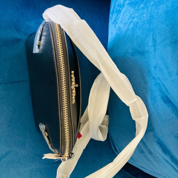 NWT KATE SPADE BLACK STACI DOME CROSSBODY BAG - Picture 8 of 10